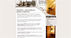 Desktop Screenshot of penzion-brno.com